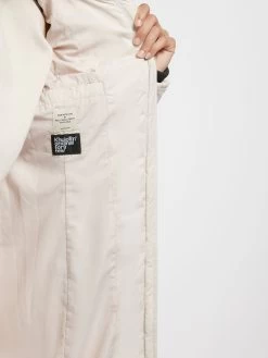 Khujo Wintermantels Wintermantel Aribay 3 Dames Offwhite -Mode kledingwinkel 57e63684818d66690d996cd851757d66