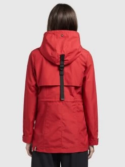 Khujo Parkas Tussenparka FELINA Dames Rood -Mode kledingwinkel 585009a2318a0e070cb324fff738ed9d