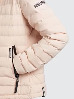 Khujo Tussenjassen Tussenjas Lovina4 Matt Dames Pastelroze -Mode kledingwinkel 5892f664134a3ee67aef68d3742bc5a5