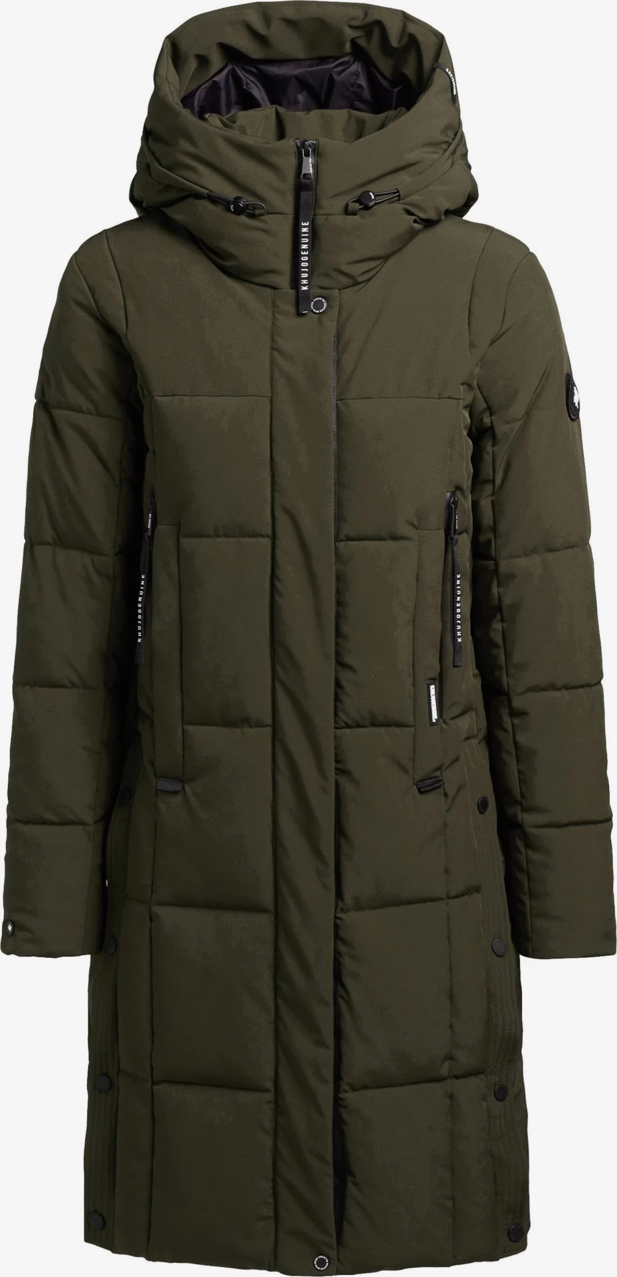 Khujo Tussenmantels Tussenmantel Namita Dames Donkergroen 1 Khujo Tussenmantels Tussenmantel Namita Dames Donkergroen