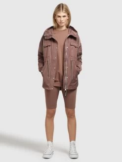 Khujo Tussenjassen Tussenjas PRAYATA Dames Bruin -Mode kledingwinkel 5925ce5f19eb1cb11da743b0c5f38eab