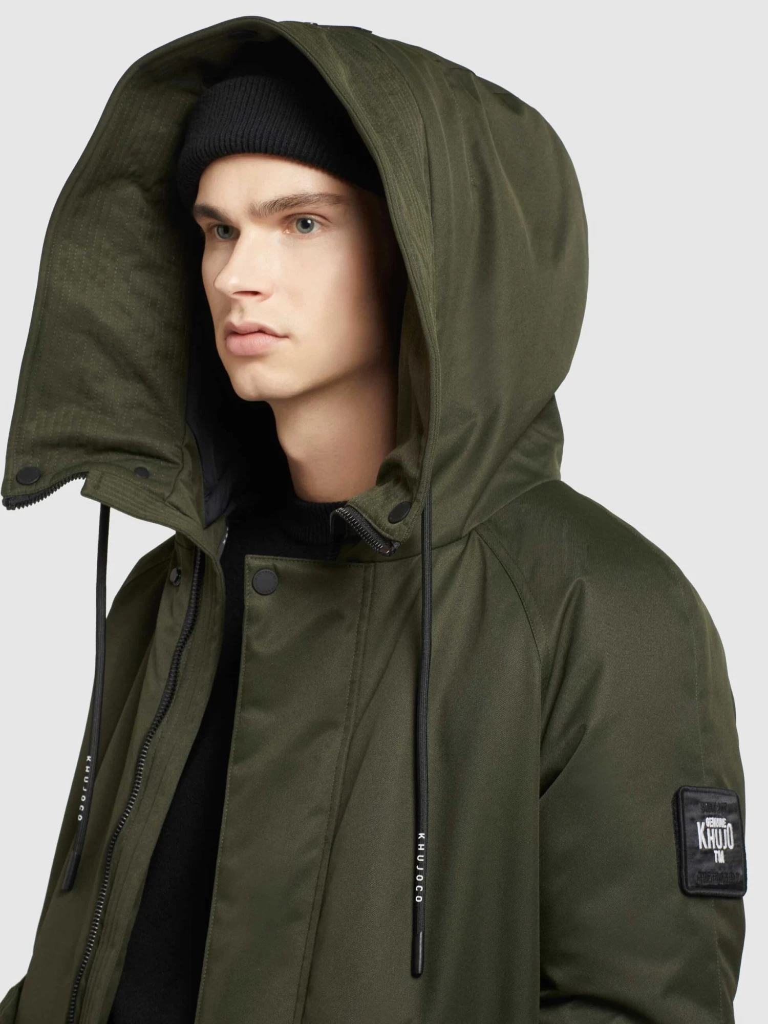 Khujo Wintermantels Winterjas Tuck Heren Olijfgroen 7 Khujo Wintermantels Winterjas Tuck Heren Olijfgroen - Afbeelding 7
