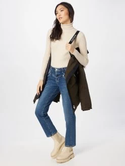 Khujo Wintermantels Wintermantel Cloren Dames Olijfgroen -Mode kledingwinkel 5b52a8a5f79827bf07b1f8777f970cea