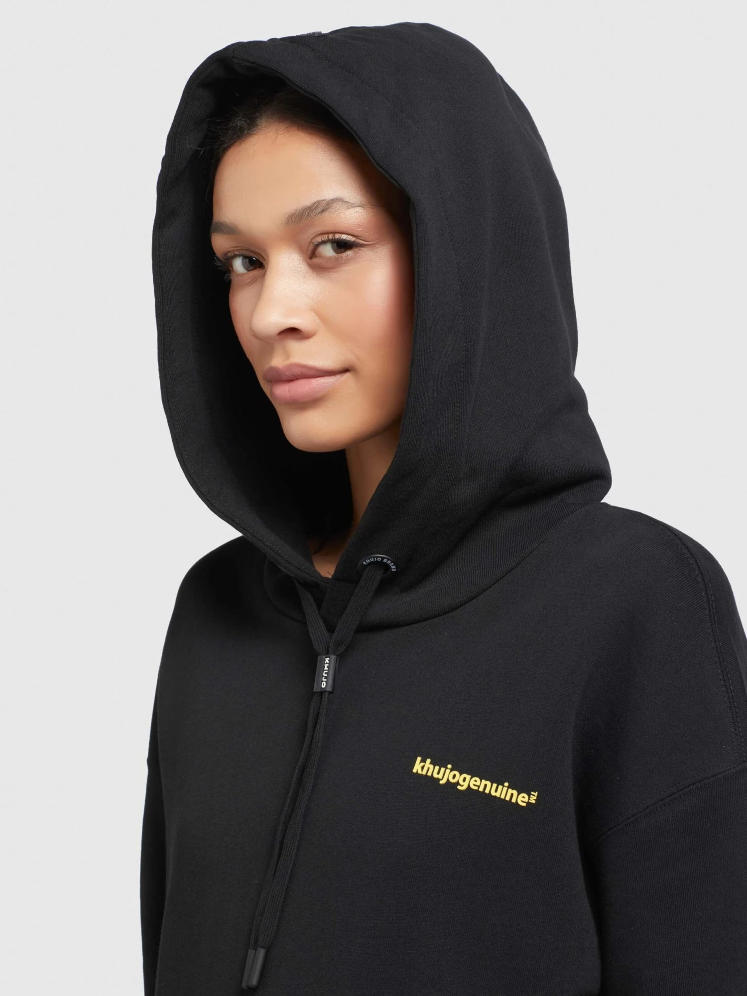 Khujo Longsleeves Shirt Dalia Dames Zwart 7 Khujo Longsleeves Shirt Dalia Dames Zwart - Afbeelding 7