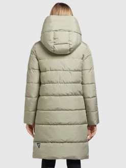 Khujo Wintermantels Wintermantel Jilias 3 Dames Olijfgroen -Mode kledingwinkel 5bb811a5115824240aa90c603526a0c1