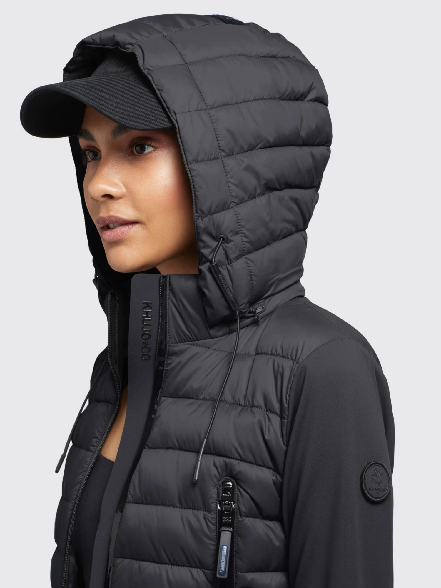 Khujo Tussenjassen Tussenjas Dalis Matt Dames Zwart 7 Khujo Tussenjassen Tussenjas Dalis Matt Dames Zwart - Afbeelding 7