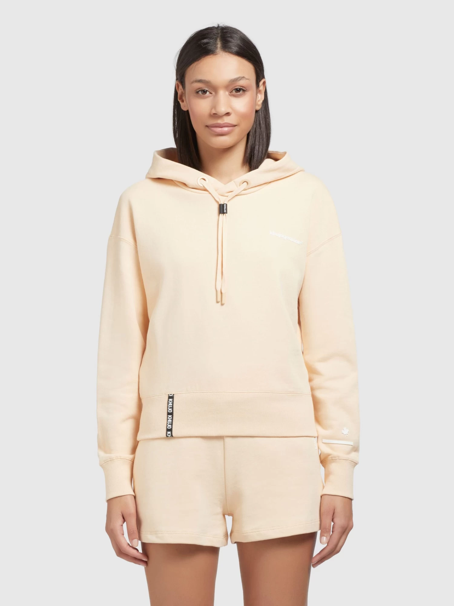 Khujo Longsleeves Shirt Dalia Dames Nude 2 Khujo Longsleeves Shirt Dalia Dames Nude - Afbeelding 2