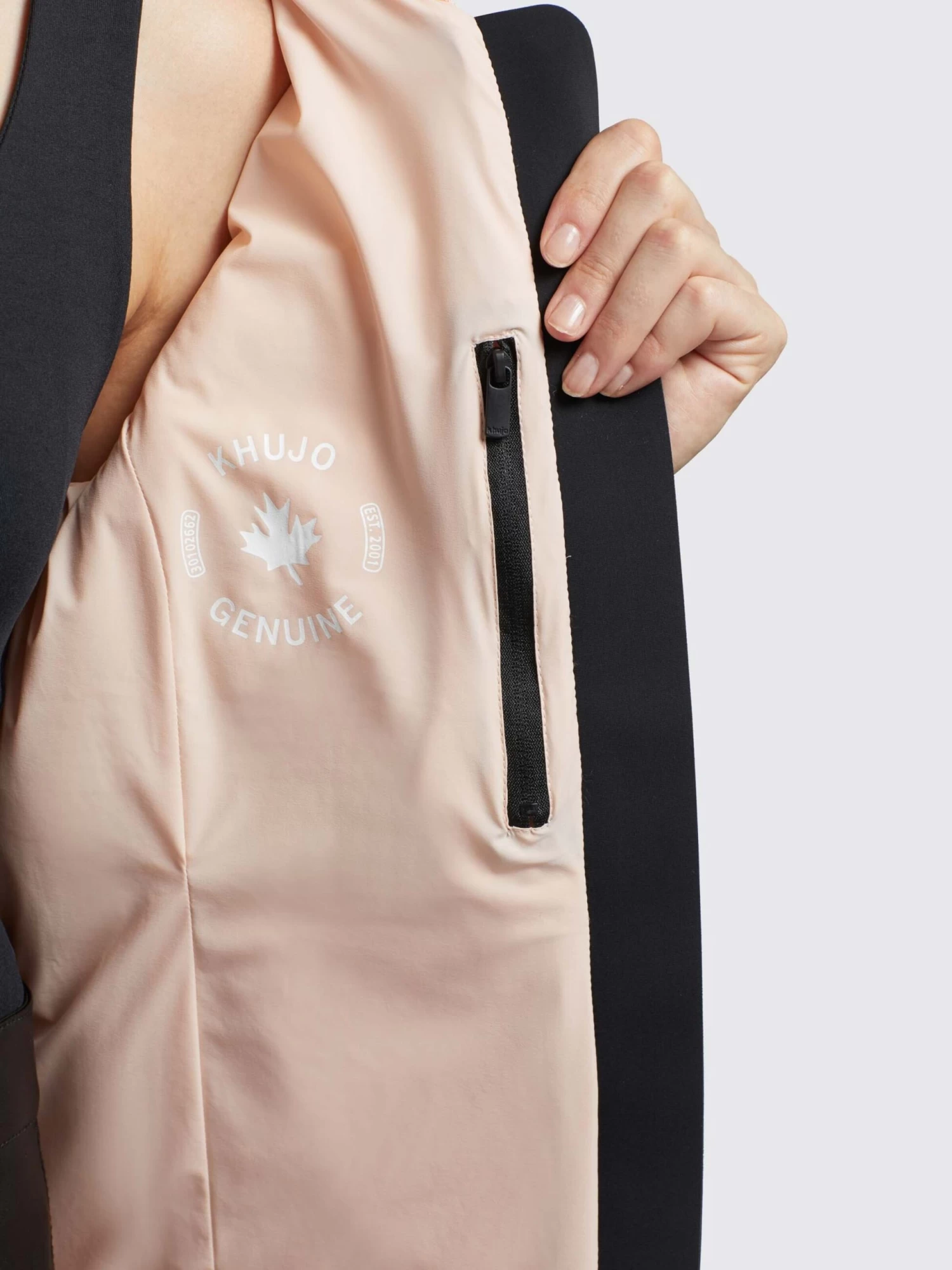 Khujo Tussenjassen Tussenjas MAUDE Dames Abrikoos 7 Khujo Tussenjassen Tussenjas MAUDE Dames Abrikoos - Afbeelding 7