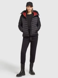 Khujo Winterjassen Winterjas Lovina Dames Zwart -Mode kledingwinkel 5fd2a2e0f8a427a04ea51daaff49cebc