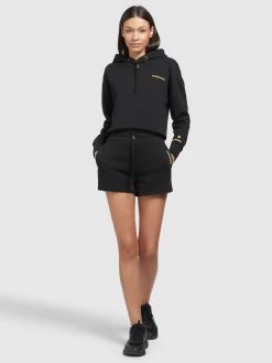 Khujo Shorts Regular Broek Dames Zwart 10 Khujo Shorts Regular Broek Dames Zwart -Mode kledingwinkel 5ffc896e9e0cb4f7d1ab306df648e302