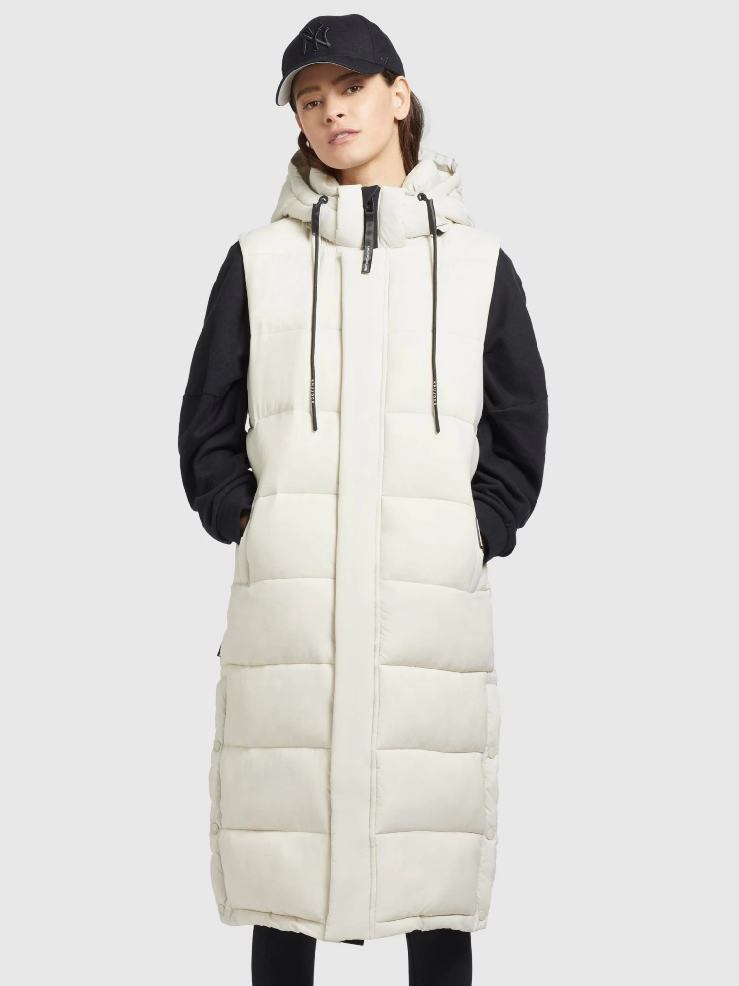 Khujo Bodywarmers Bodywarmer Tourin Dames Offwhite 2 Khujo Bodywarmers Bodywarmer Tourin Dames Offwhite - Afbeelding 2