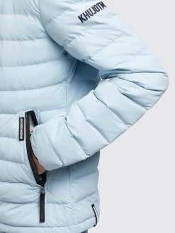 Khujo Tussenjassen Tussenjas LOVINA4 MATT Dames Lichtblauw -Mode kledingwinkel 6057b8652b9fa0c6e4c654899ea23004