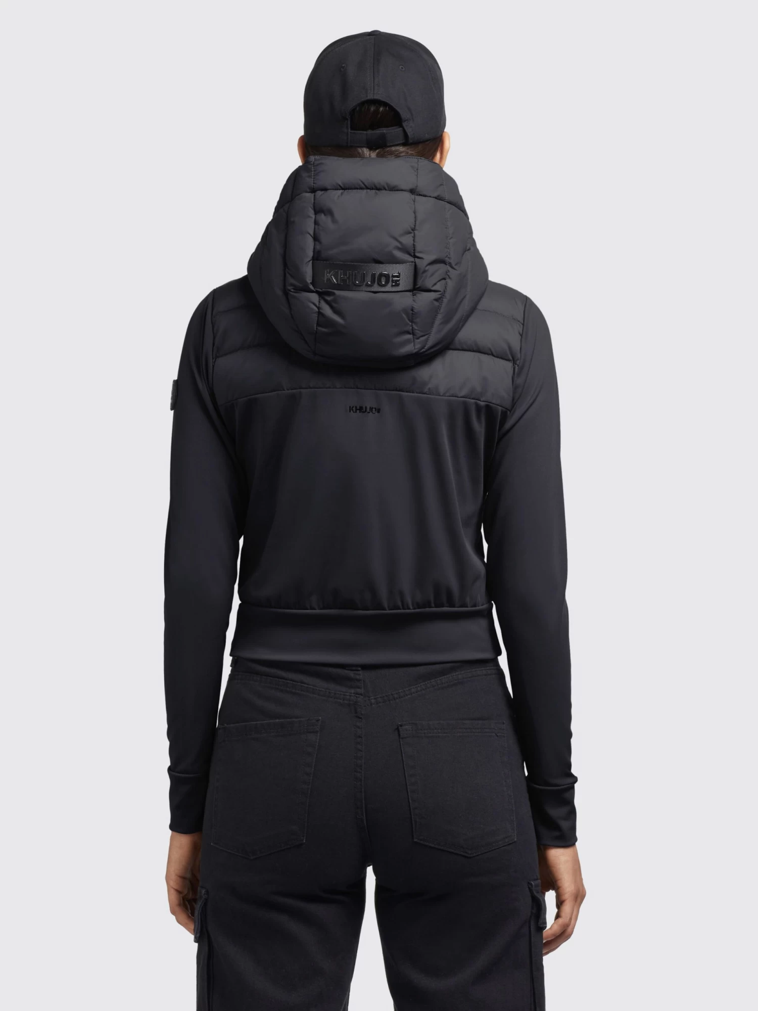 Khujo Tussenjassen Tussenjas Dalis Matt Dames Zwart 3 Khujo Tussenjassen Tussenjas Dalis Matt Dames Zwart - Afbeelding 3