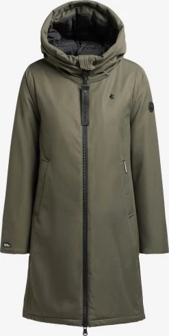 Khujo Tussenmantels Tussenmantel LISAD Dames Kaki