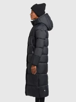 Khujo Wintermantels Wintermantel LAMERA Dames Zwart -Mode kledingwinkel 62083fd40843f855b91e5f67a46dd609