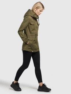 Khujo Parkas Tussenparka ELST Dames Olijfgroen 13 Khujo Parkas Tussenparka ELST Dames Olijfgroen -Mode kledingwinkel 62820fbd964ef857f01d865a6652b6d0