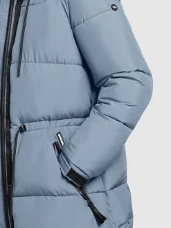 Khujo Winterjassen Winterjas Leviani2 Dames Duifblauw -Mode kledingwinkel 643b1322e3669ecd52a44b16b4265670