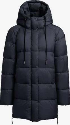 Khujo Winterjassen Winterjas FRANEE Dames Donkerblauw