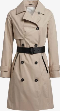 Khujo Trenchcoats Tussenmantel Sarina Dames Lichtbeige