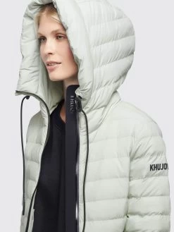 Khujo Tussenjassen Tussenjas LOVINA4 Dames Groen -Mode kledingwinkel 686e4f989ac67e7c82d8107053b51639