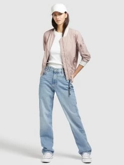 Khujo Tussenjassen Tussenjas STENCE Dames Rosa -Mode kledingwinkel 68dcbadf069f302b2bfab4fa3e6eeff5