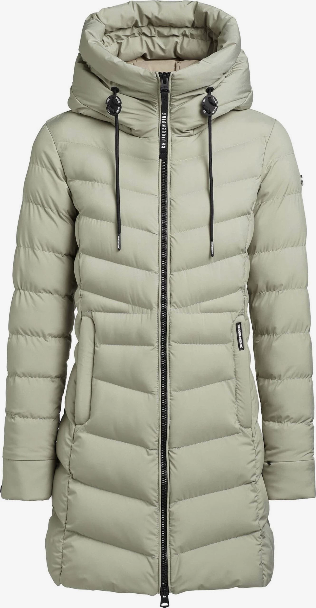 Khujo Korte Mantels Wintermantel Tuhani Dames Pastelgroen 1 Khujo Korte Mantels Wintermantel Tuhani Dames Pastelgroen