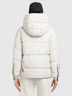 Khujo Winterjassen Winterjas Esila 3 Dames Natuurwit -Mode kledingwinkel 698ac4d210df6cbeb36baed83bfc651e