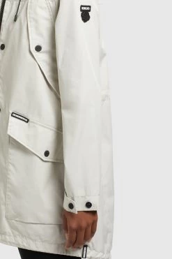 Khujo Tussenmantels Tussenmantel AIRA Dames Lichtgrijs -Mode kledingwinkel 6b2e18b3ae7d5d702fd5c8380fa373a3