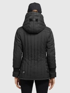 Khujo Winterjassen Winterjas Tweety Dames Zwart -Mode kledingwinkel 6c13c591054a332364d0dddf23e7f123