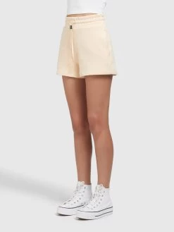 Khujo Shorts Regular Broek Dames Lichtgeel -Mode kledingwinkel 6d68300e699ac25f4adb6c95278a245c