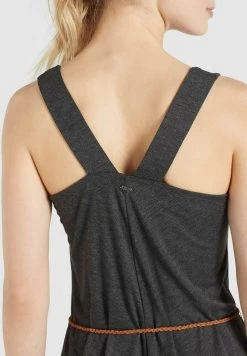 Khujo Padma - Jerseyjurk - Dunkelgrau Meliert -Mode kledingwinkel 6dd7857266a6486f94f5730c6e5947e7