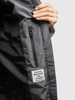 Khujo Wintermantels Wintermantel Soulani Dames Stone Grey -Mode kledingwinkel 6f3939dafc29ba5ccb9d504fb76707c7