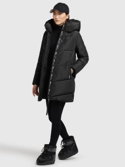Khujo Winterjassen Winterjas Jordis 4 Dames Zwart -Mode kledingwinkel 6f5f3ddb9f693690f083f60d85869065