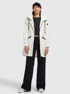 Khujo Tussenmantels Tussenmantel Games2 Dames Wit -Mode kledingwinkel 70b8cd4daaa7534337809001dfe2e262