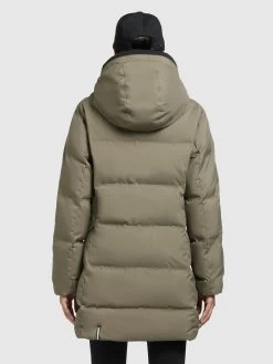 Khujo Winterjassen Winterjas Tanare Dames Olijfgroen -Mode kledingwinkel 70d037c5c459ee5579f01222caf291af