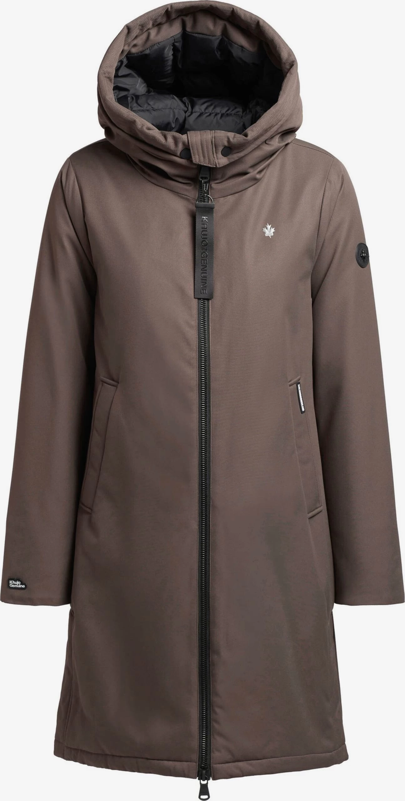 Khujo Tussenmantels Tussenmantel Lisad Dames Mokka 1 Khujo Tussenmantels Tussenmantel Lisad Dames Mokka