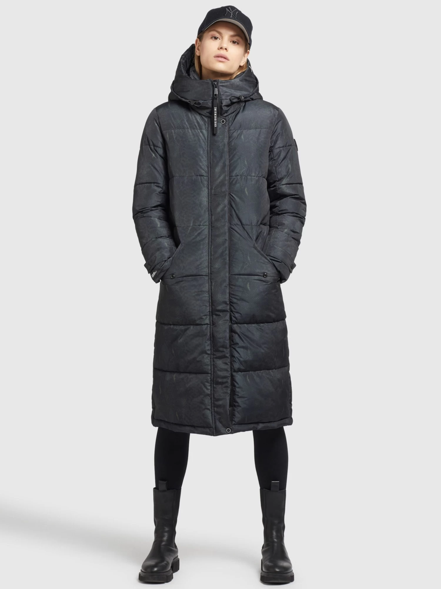 Khujo Wintermantels Wintermantel Dakota 2 Dames Nachtblauw 3 Khujo Wintermantels Wintermantel Dakota 2 Dames Nachtblauw - Afbeelding 3