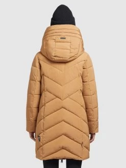 Khujo Wintermantels Wintermantel Formin Dames Safraan