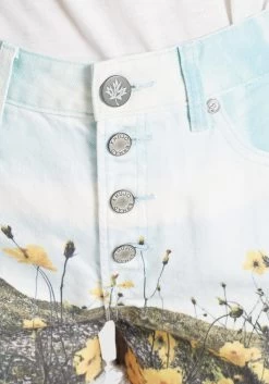 Khujo Denim Shorts Loosefit Jeans Anouk Dames Gemengde Kleuren -Mode kledingwinkel 71fb3206f4cf165964ce89d48140e228