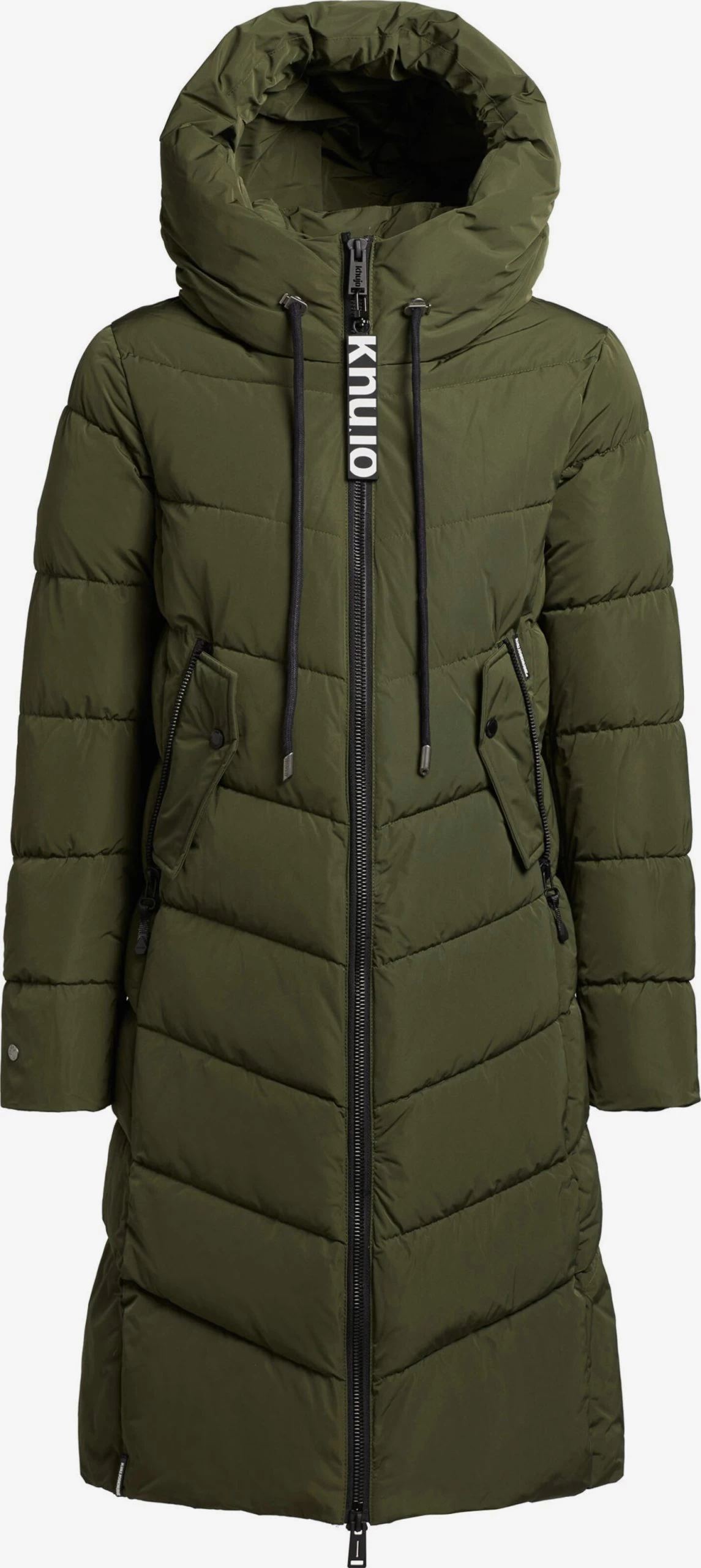 Khujo Tussenmantels Tussenmantel Klayd Dames Olijfgroen 1 Khujo Tussenmantels Tussenmantel Klayd Dames Olijfgroen