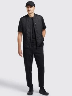 Khujo Bodywarmers Bodywarmer Liel Heren Zwart -Mode kledingwinkel 73a419389e59da28749c7d062ef74101