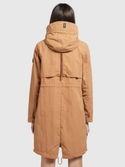 Khujo Tussenjassen Tussenjas ADDA Dames Beige -Mode kledingwinkel 77c4643d45835542b1609f2248dc9744