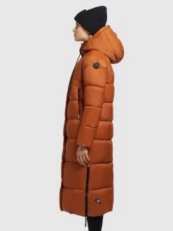 Khujo Wintermantels Wintermantel LAMERA Dames Oranje -Mode kledingwinkel 7948b874c43bfc1712041f1a90f0a13f