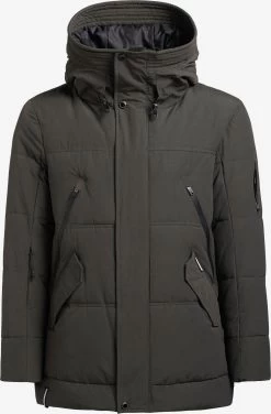 Khujo Winterjassen Winterjas Fank Heren Donkergroen