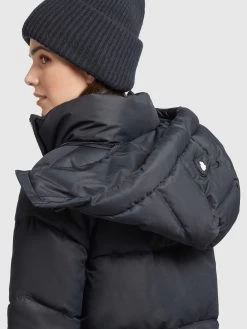 Khujo Winterjassen Winterjas Monty 2 Dames Nachtblauw -Mode kledingwinkel 7a76ad406d49cf37059764ab375879a5