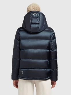 Khujo Winterjassen Winterjas Evona Dames Nachtblauw -Mode kledingwinkel 7aa800565615f897d30753976c0a2e37