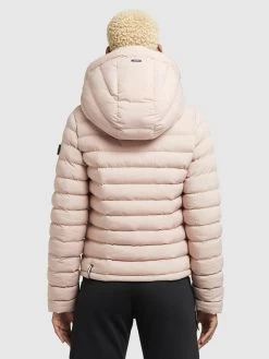 Khujo Tussenjassen Tussenjas Lovina Dames Poederroze -Mode kledingwinkel 7b41bb3f842aa6ee0ac96d7d2ee011f1