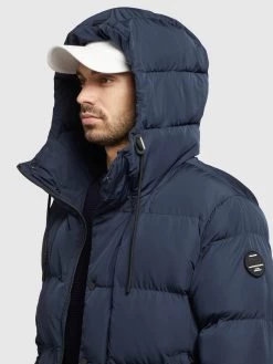 Khujo Outdoor Jassen Functionele Jas Rafi Heren Nachtblauw -Mode kledingwinkel 7b92dd14bd37732674986840e8cab7d8