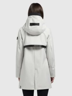 Khujo Tussenjassen Tussenjas Izaf Dames Lichtgrijs -Mode kledingwinkel 7c06b86829d8b07f9aeffda65eb8a42e