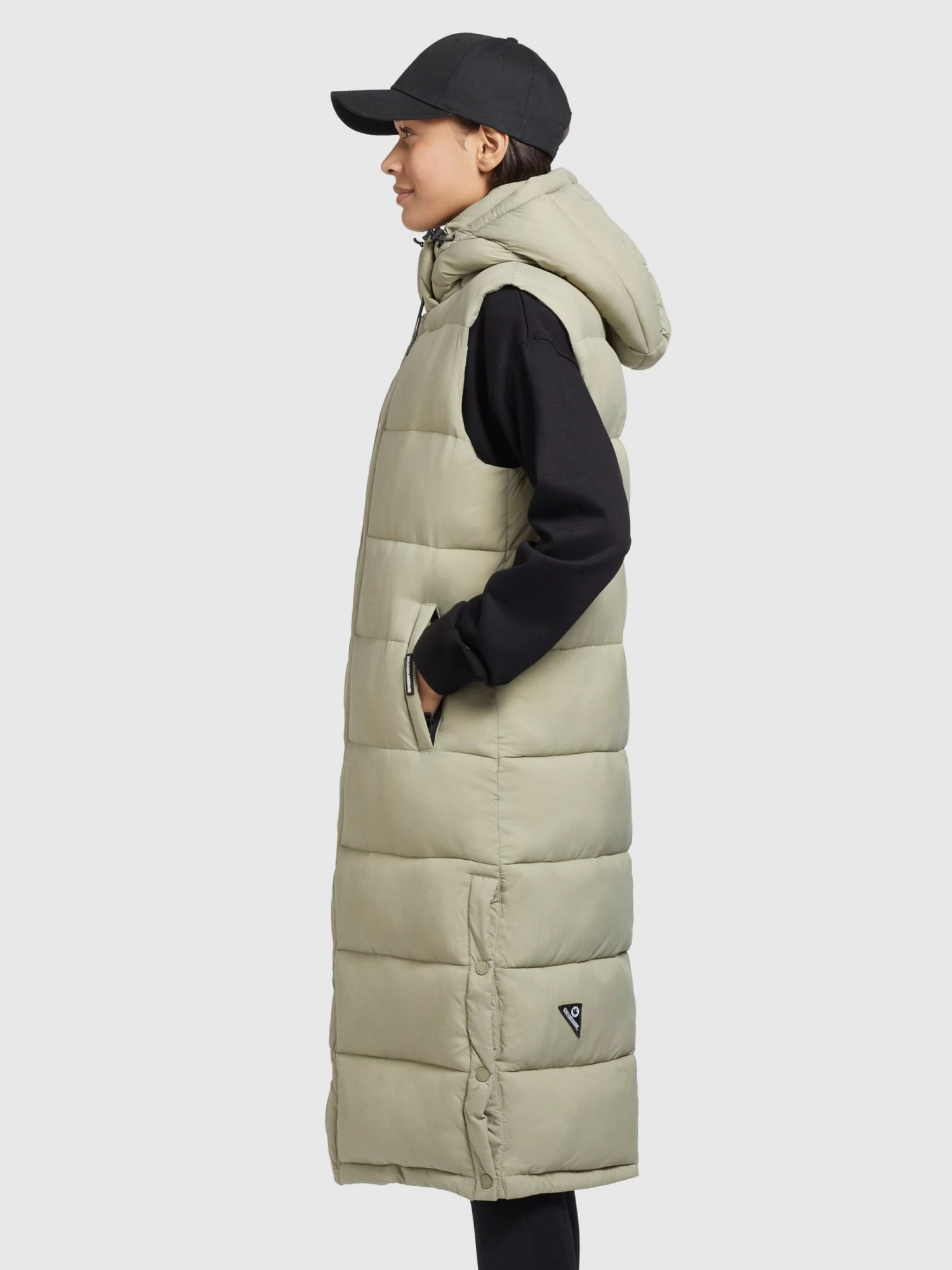 Khujo Bodywarmers Bodywarmer Magneta Dames Pastelgroen 5 Khujo Bodywarmers Bodywarmer Magneta Dames Pastelgroen - Afbeelding 5